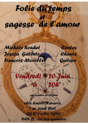 &laquo;&nbsp;Folie du temps et Sagesse de l'Amour&nbsp;&raquo; &agrave; Gif/s Yvette
