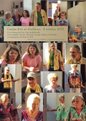 Contes de l'atelier &agrave; la Maison de l'air de Belleville 8 octobre 2023