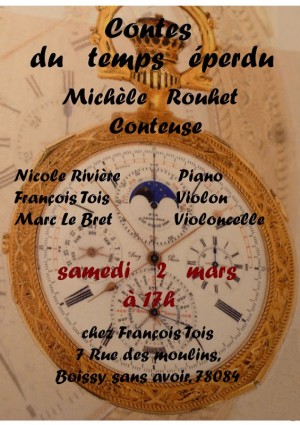 &laquo;&nbsp;Contes du temps &eacute;perdu&nbsp;&raquo; Boissy Sans Avoir