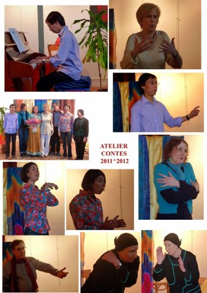 Soir&eacute;e contes de l'atelier 2011/2012